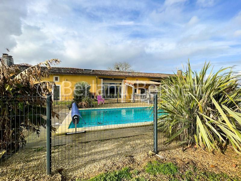 Stone property with gite, swimming pool + 9700m2 of land